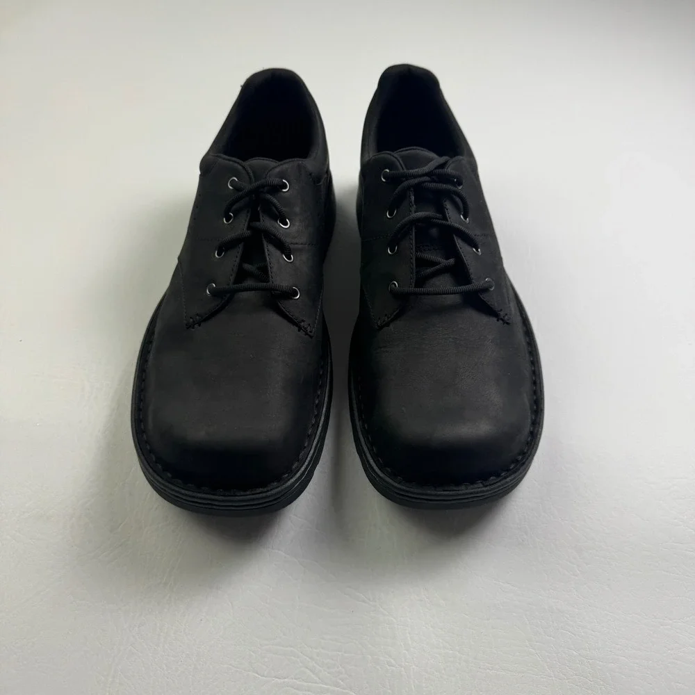 Merrell Mens World Legend 2 Black Leather Oxford Shoes J000849W Wide 11W